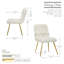 Plush Upholstered Dining Chair-249108640