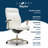 La-Z-Boy Baylor Modern Executive Office Chair, Adjustable Comfy Desk Chair, Ergonomic Computer Chair with Lumbar Support-36528931