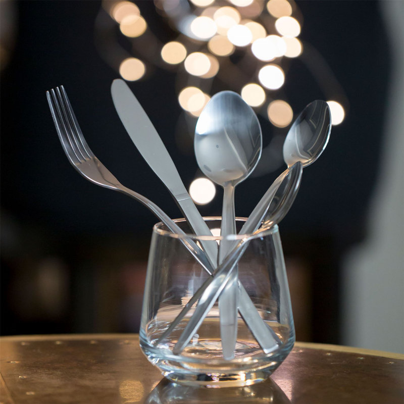 Argon Tableware - Stainless Steel Dessert Spoons