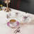 DNGJU 30.4oz. Floral Teapot Set