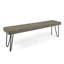 BANC EN BOIS INDUSTRIEL ET EN MÉTAL JANE