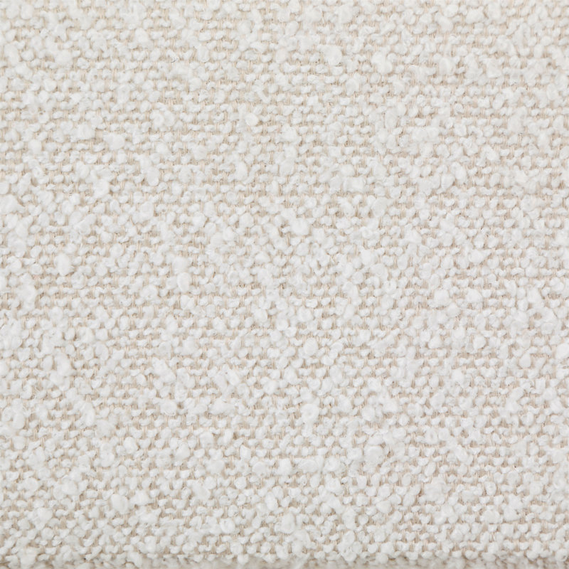 Chaise d'appoint rembourrée 1pc Contemporary Boucle, Beige