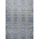 Hand Knotted Damask Area Rug