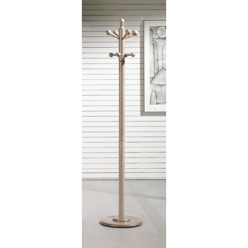 Waimes Freestanding 8 - Hook Coat Rack, Mink