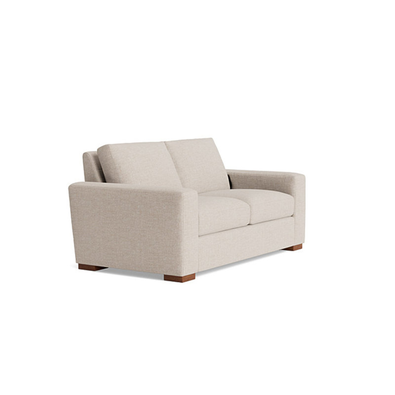Couch Potato Loveseat (70"), Performance Weave - Natural