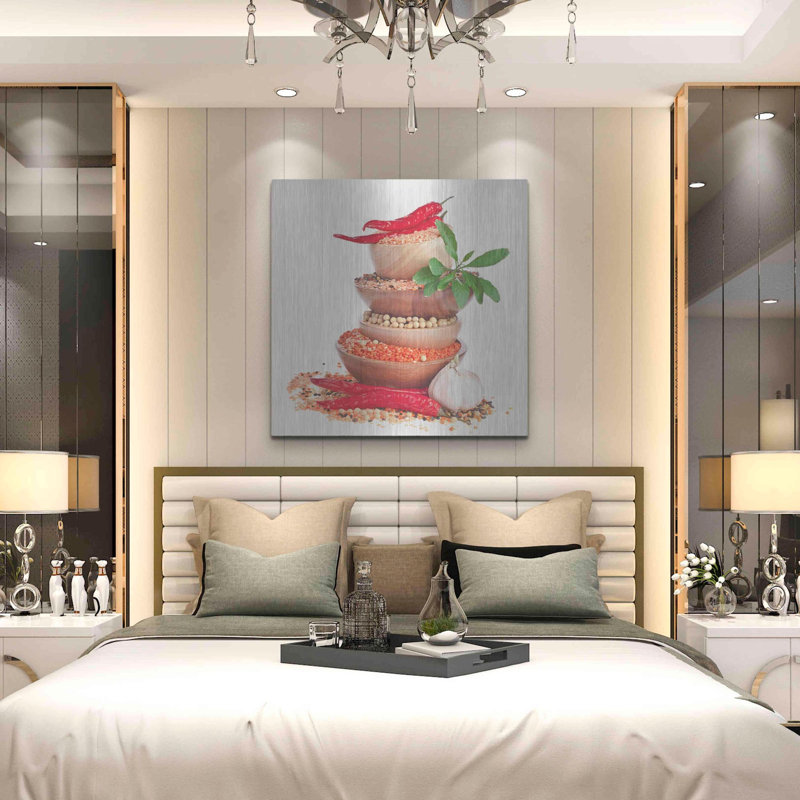 «Spice of Life», art mural en métal, H 36 po x l 36 po
