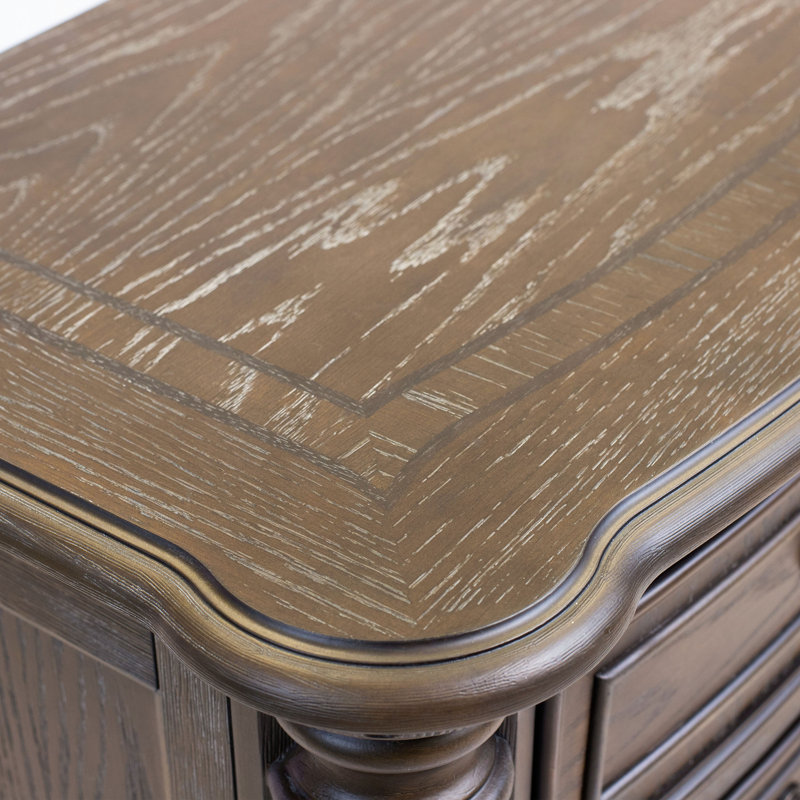 Jadaya 30'' W Solid Wood Nightstand