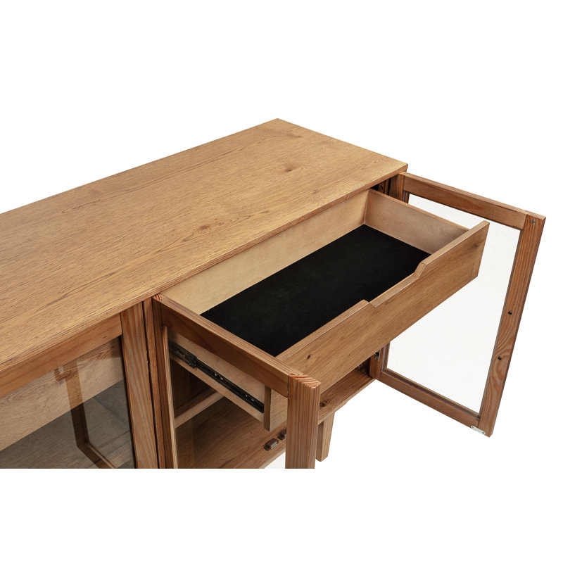 Buffet 4 portes Breslin, Brun