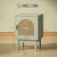 40cm W Manufactured Wood Bedside Table-1491645848