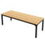 Bureau d'ordinateur extra long double 78,74 po Pallas pour poste de travail-919627032