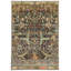 Silk Treasures Oriental Area Rug in Brown