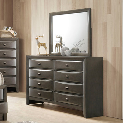 Commode 8 tiroirs avec miroir Urbanek
