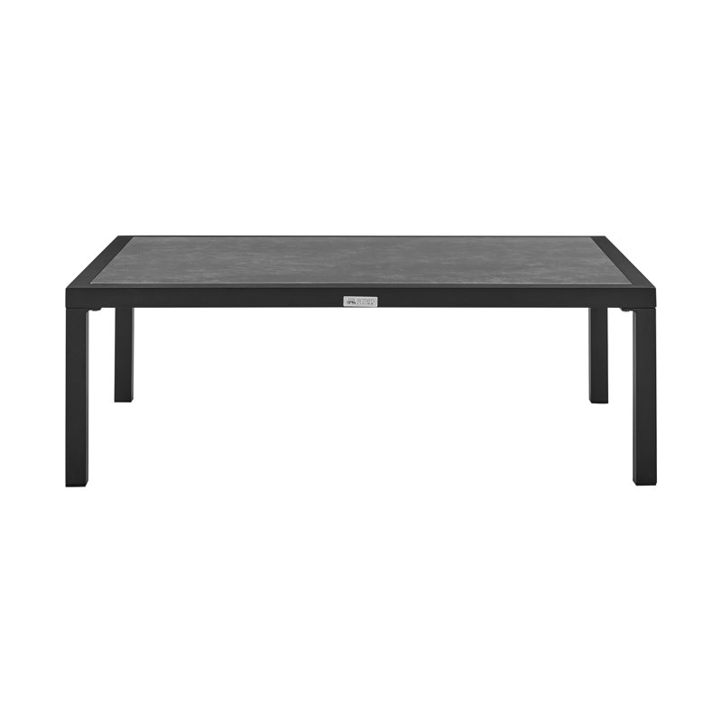 Fen 5 - Person Patio Conversation Set with Cushions, Black