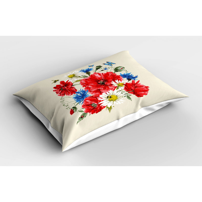 Taie décorative Flowers, Simple