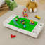 La table de jeu pliable 2 en 1 et organisateur de jouets compatible avec Lego convient au rangement sous le lit ou le canapé (38 po x 18,7 po x 5,9 po)