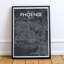 Phoenix City Map - Unframed Graphic Art Print on Paper-555571985-638119025