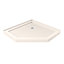 Cabine de douche à charnière néo-angle 40 "x 74,75" avec base incluse DreamLine Prism Lux-29344163