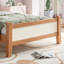 Lit plateforme simple en bois avec tête de lit Whimsy Kids-133452186