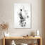 Brampt flamant noir et blanc-108371678
