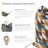2-Person Jacquard Double Hammock - Geometric Jumble
