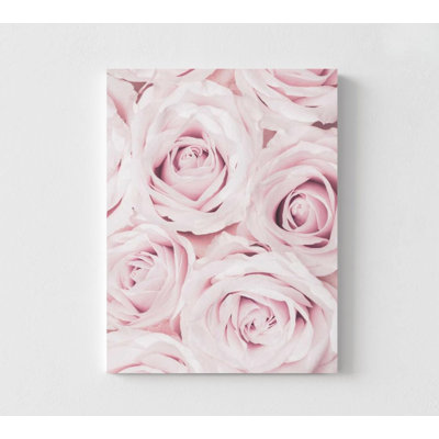 Imprimé botanique, fleur pastel douce