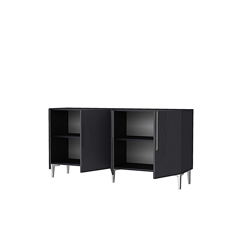 Console, Black/Silver