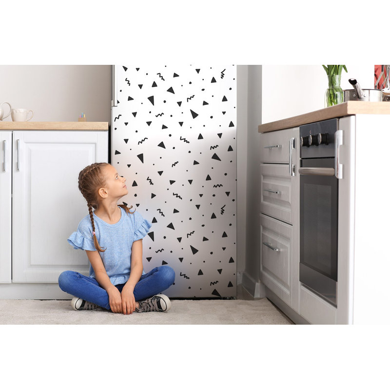 Abstract Door Decal