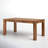 Bronner Solid Wood Dining Table-167941363