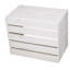 8 Pair Stackable Solid Wood Shoe Rack