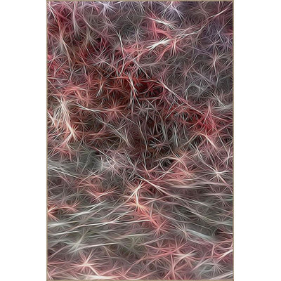 Tapis rose lavable à la machine