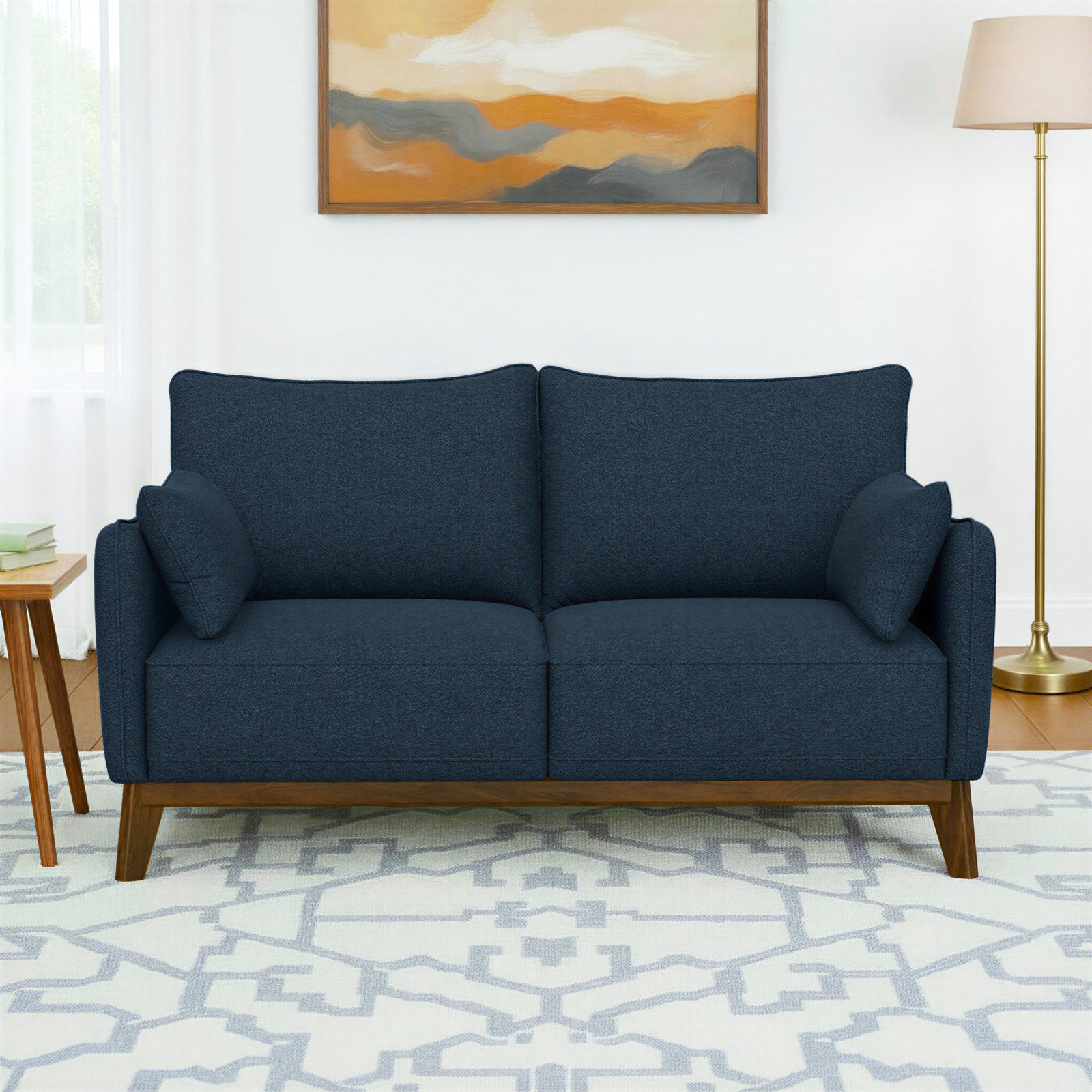 Rudi 61'' Wide Upholstered Loveseat