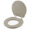 Siège de toilette rembourré doux et brodé
