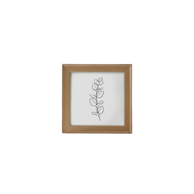 "Elyra" 4x4 Enamel Frame, Blush