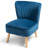 Tintah Velvet Slipper Chair-1348150243