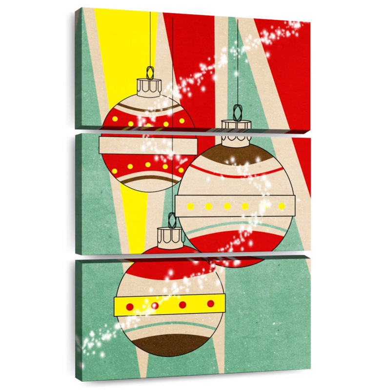 Lelend Christmas Red Balls, 32" H x 20" W