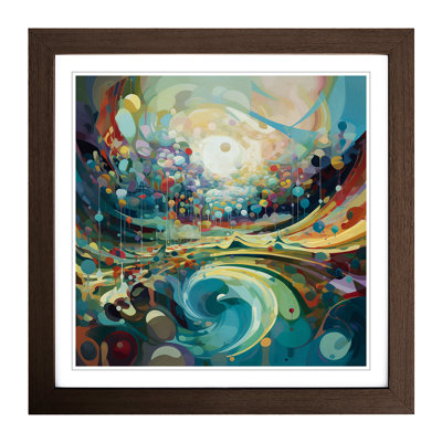 Stream Precisionism - Framed Print