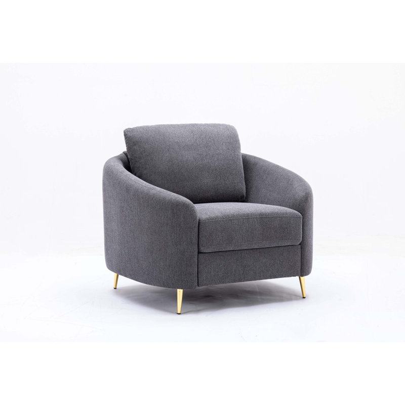 Fauteuil en lin Ayina