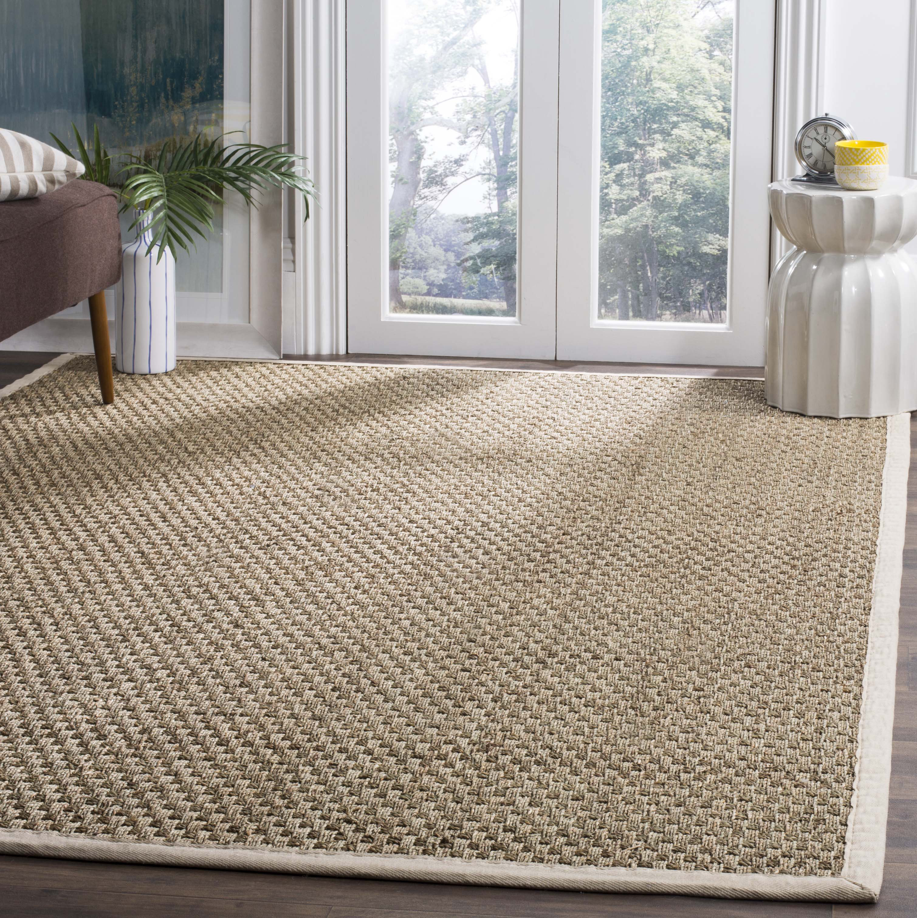 Dollard Bamboo Slat / Seagrass Natural/Ivory Rug & Reviews | Joss & Main