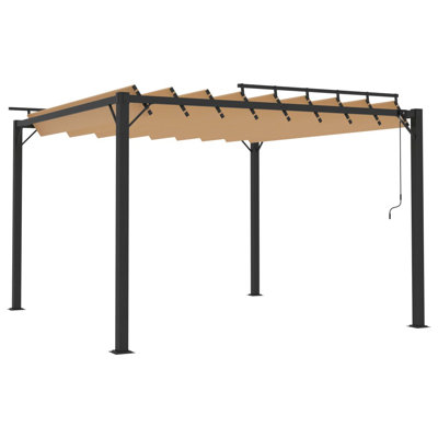 Terral 3m x 3m Aluminium Patio Gazebo