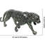 Modern Geometric Leopard Miniature Statue
