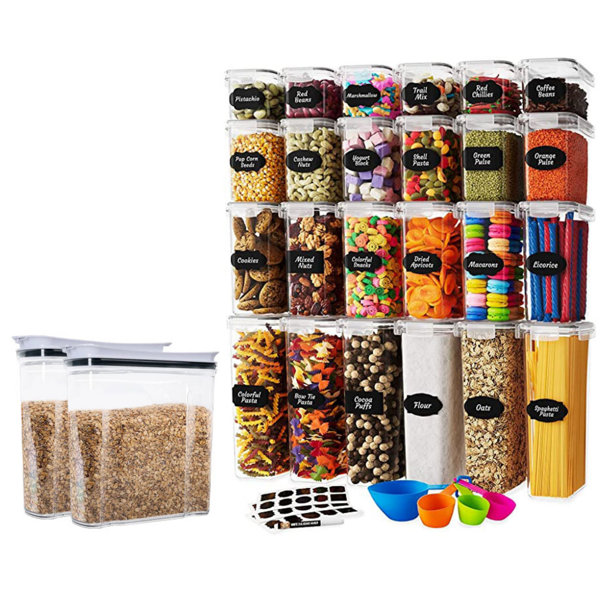 Prep & Savour Benelli 4 Container Food Storage Set