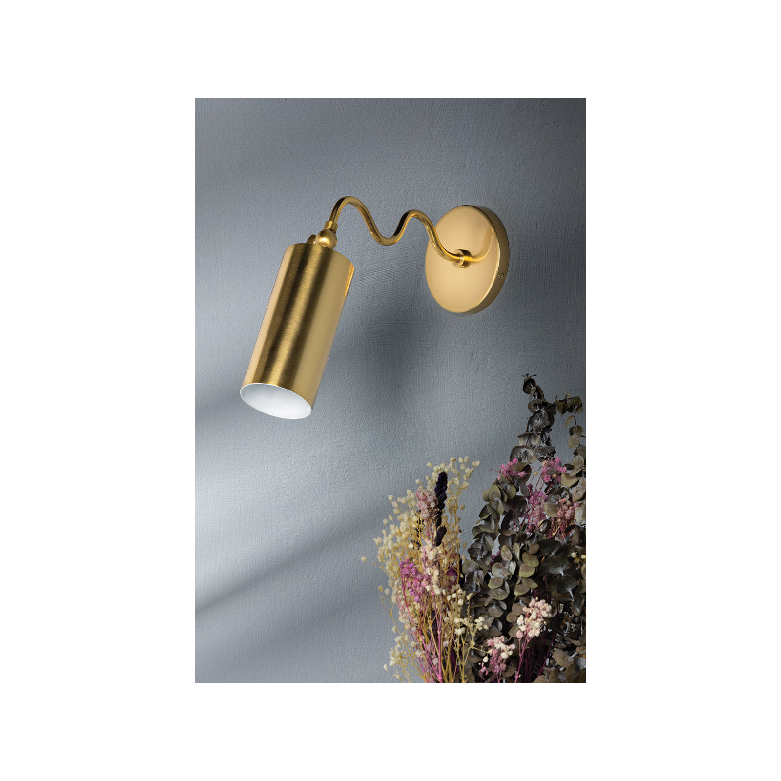Bea Wall Sconce by TALI ROTH, Aged Brass