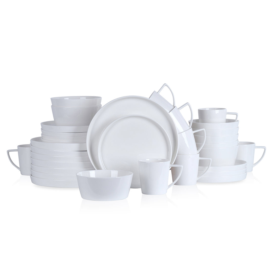 Stone Lain Madeline 32-Piece Dinnerware Set Bone China Stone Lain