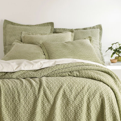 Couvre-lit Hawley Indigo Matelasse