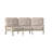 Fremont 108'' Wide Aluminum Patio Sofa with Cushions-87144797-26118053