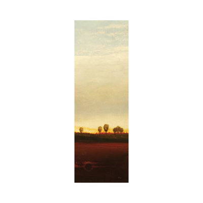 Summer's End I by Lisa Ridgers - Wrapped Canvas Panoramic Painting