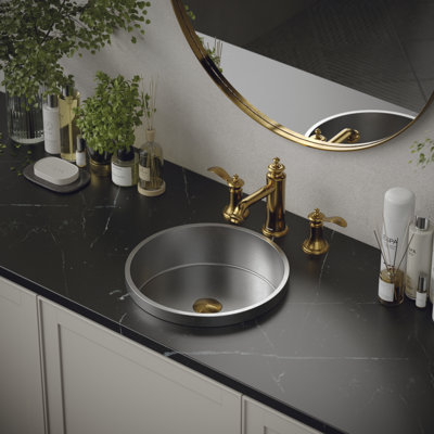 Widespread 2-handle Bathroom Faucet with Drain Assembly