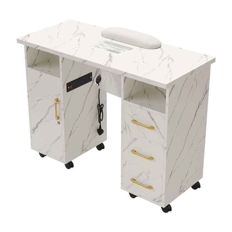 Wood Makeup Organizer