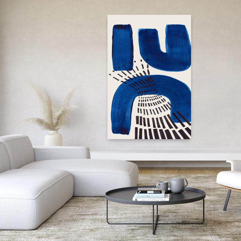 Art contemporain, art contemporain abstrait, H 60 po x l 40 po