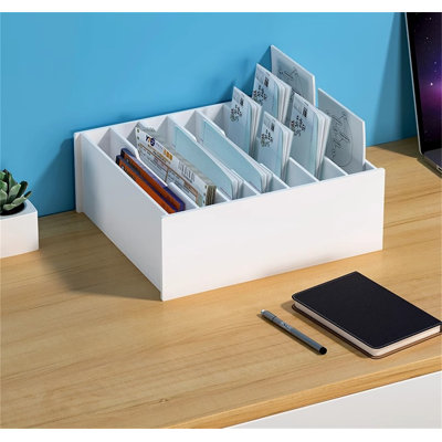 Organisateur de bureau en plastique Llaneli
